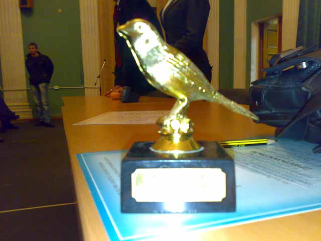 Проведено 8-й Міжнародний конкурс на кращий спів кенарів шляхетних наспівів