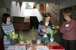 Проведення практичного туру в секції квітникарства та озеленення