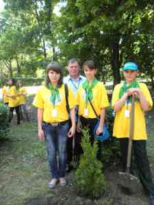 На V Зльоті юних лісівників України