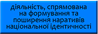 Діяльність, спрямована на формування та поширення наративів національної ідентичності